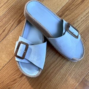 Vince Suede Slides